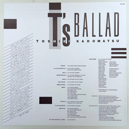 Toshiki Kadomatsu - T's Ballad