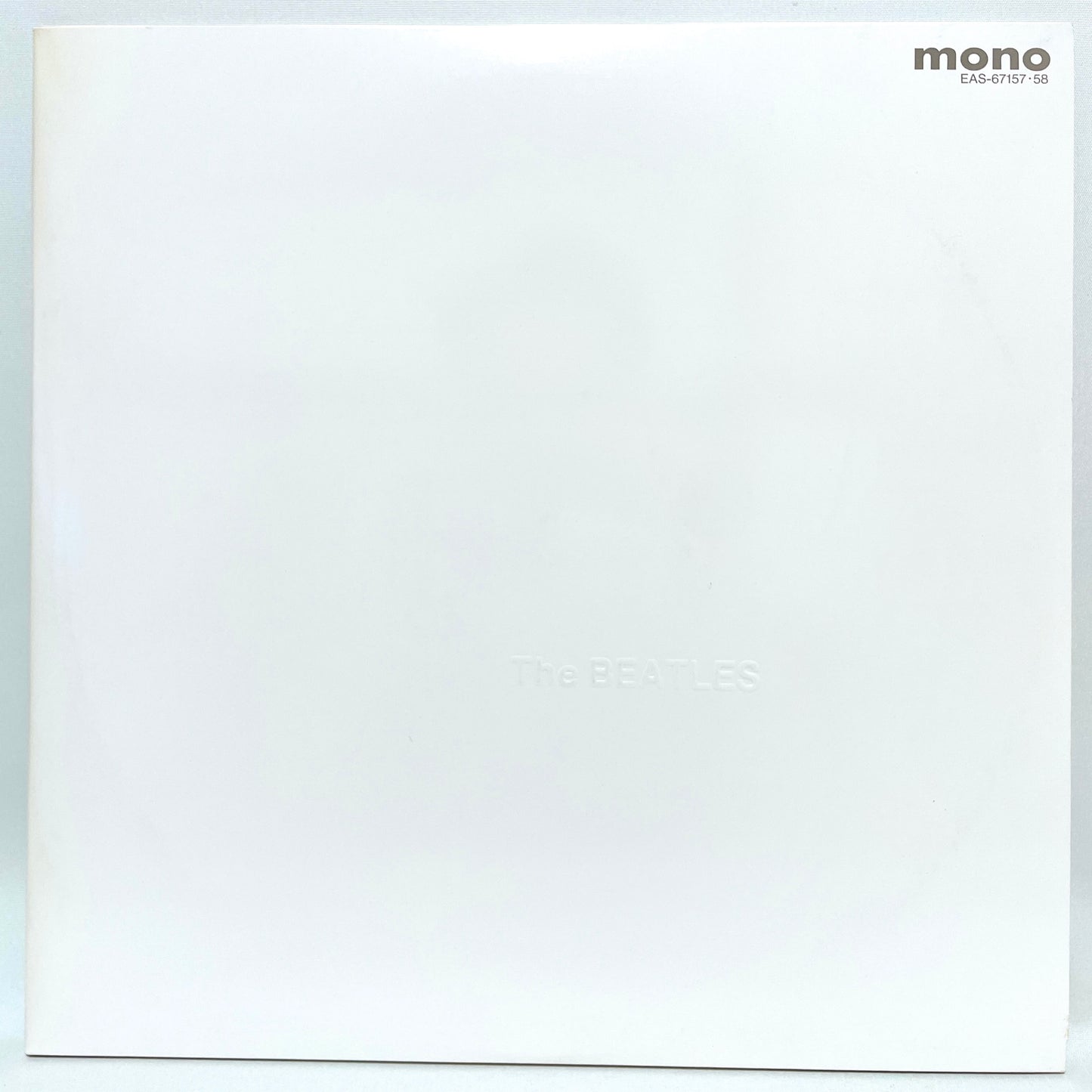 Beatles White Album Odeon EAS-67157 Red Wax Mono