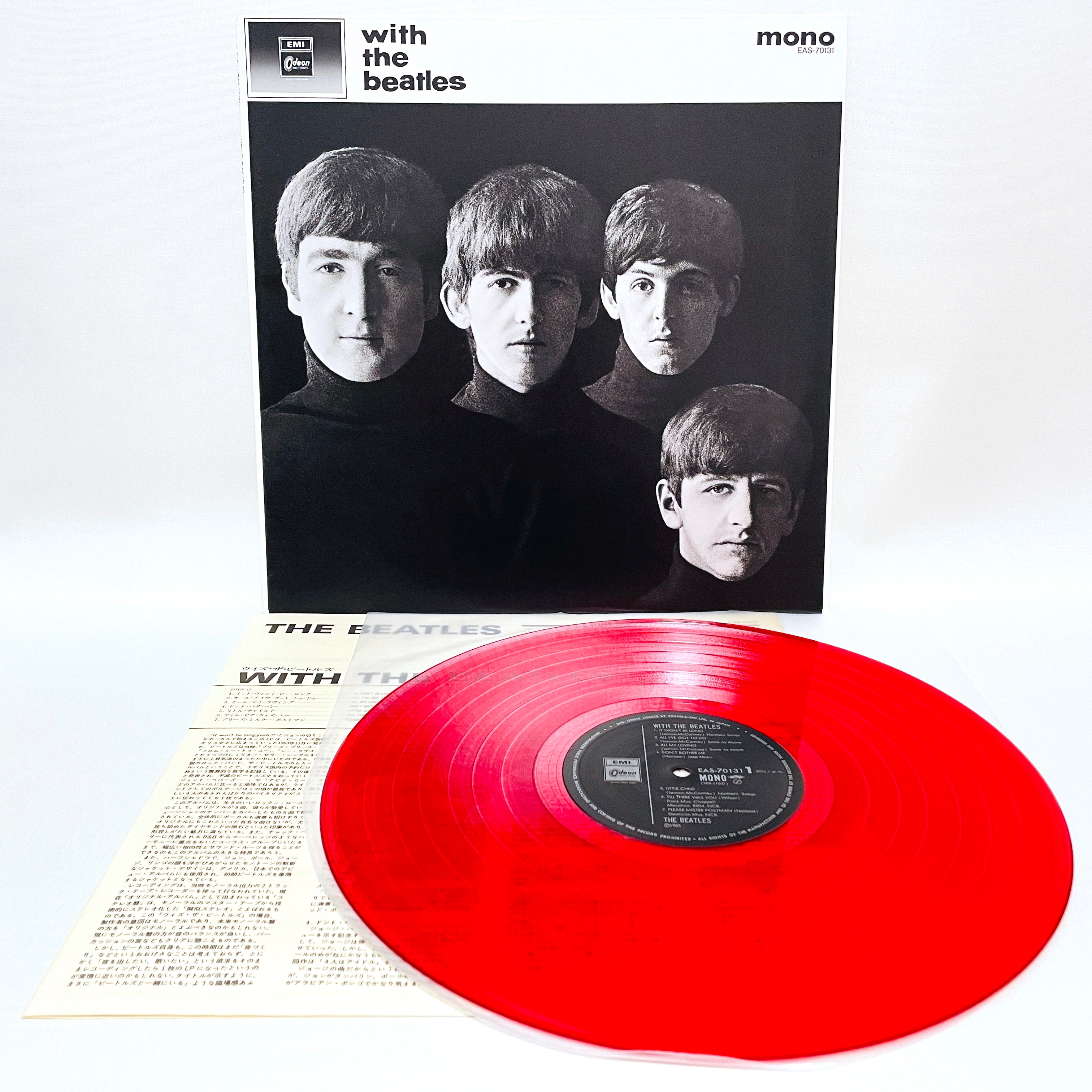 Beatles With The Beatles Odeon EAS-70131 Red Wax Mono – Portal Records
