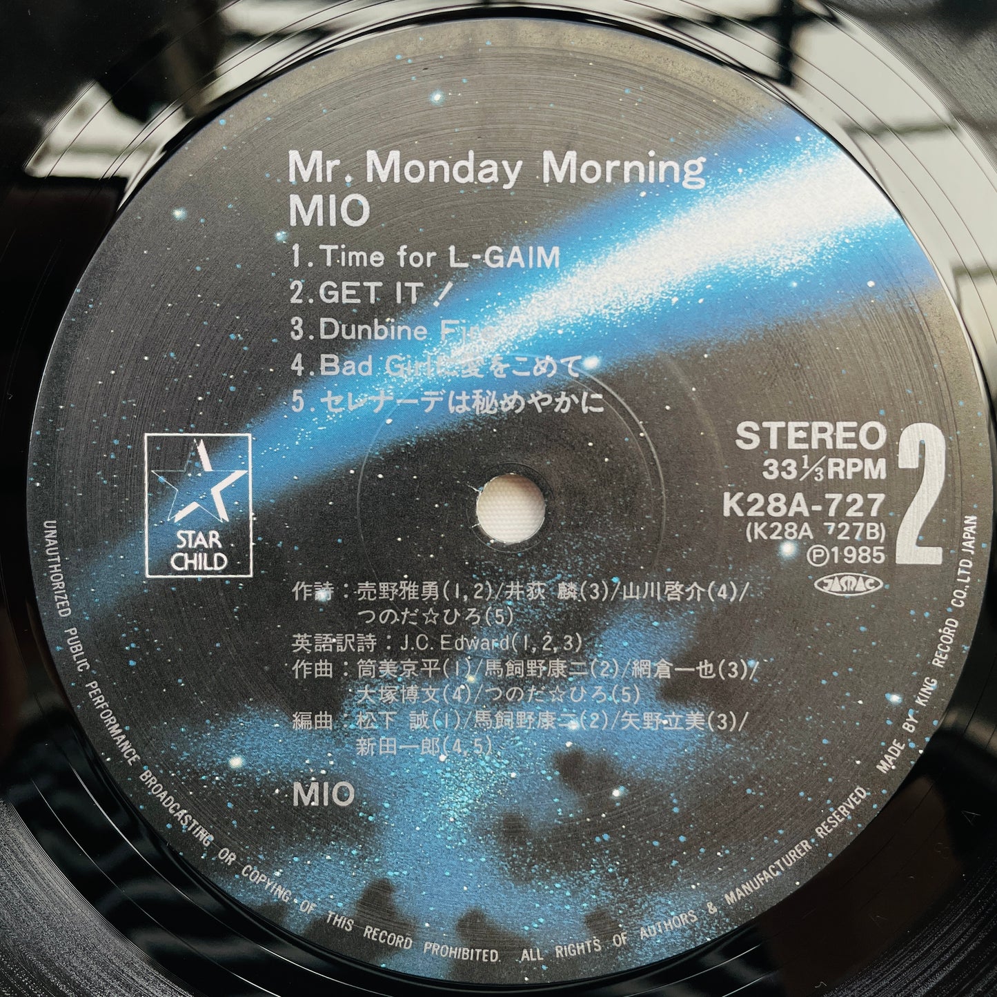 Mio – Mr. Monday Morning